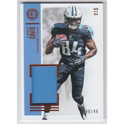 2017 Panini Encased First Hand Materials #22 Corey Davis