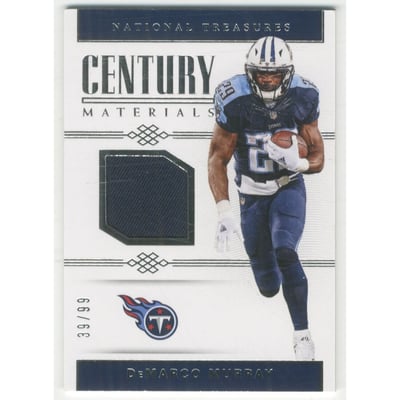 2017 Panini National Treasures Century Materials #76 DeMarco Murray/99