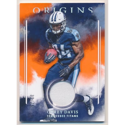 2017 Panini Origins Rookie Patches Orange #3 Corey Davis