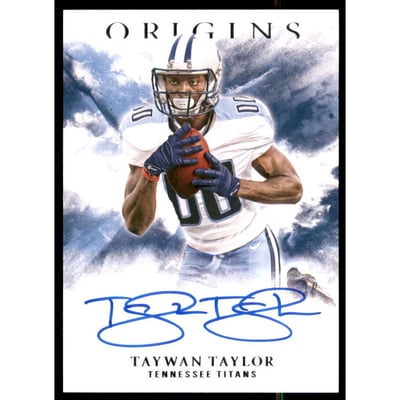 2017 Panini Origins Rookie Signatures #38 Taywan Taylor