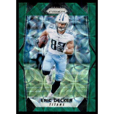 2017 Panini Prizm Prizms Green Scope #112 Eric Decker