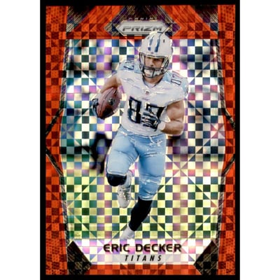 2017 Panini Prizm Prizms Red Power #112 Eric Decker