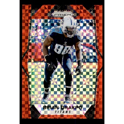 2017 Panini Prizm Prizms Red Power #128 Brian Orakpo