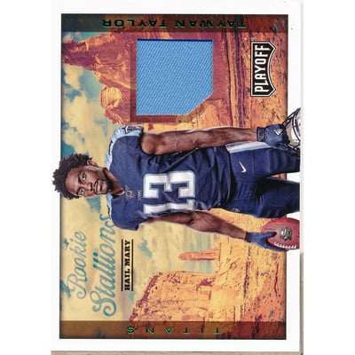 2017 Playoff Rookie Stallions Jerseys Hail Mary #19 Taywan Taylor