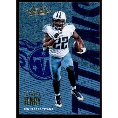 2018 Absolute Spectrum Blue #96 Derrick Henry
