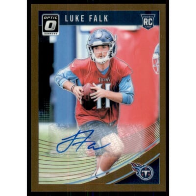 2018 Donruss Optic Rookie Autographs Bronze #132 Luke Falk