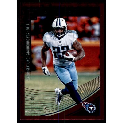 2018 Donruss Season Stat Line #279 Derrick Henry/400