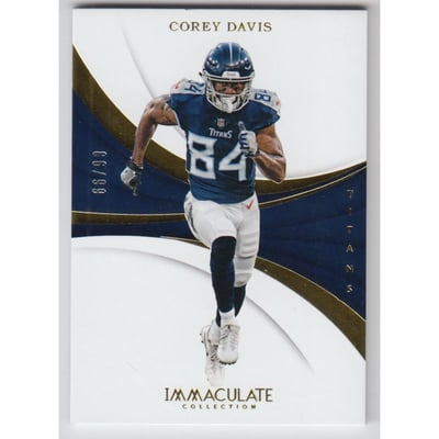 2018 Immaculate Collection #29 Corey Davis