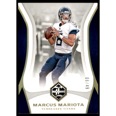 2018 Limited Gold Spotlight #95 Marcus Mariota