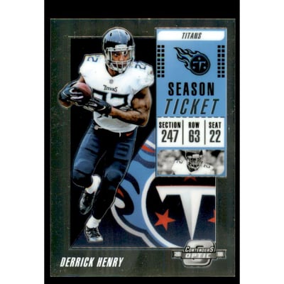 2018 Panini Contenders Optic #6 Derrick Henry