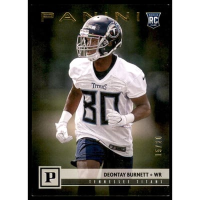 2018 Panini Gold Knight #326 Deontay Burnett