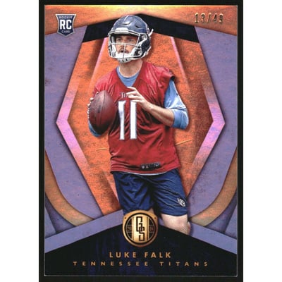 2018 Panini Gold Standard Platinum #179 Luke Falk