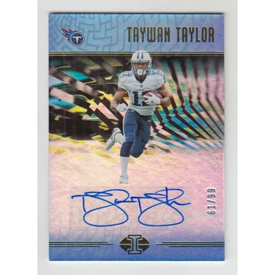 2018 Panini Illusions Veteran Signs #38 Taywan Taylor/99