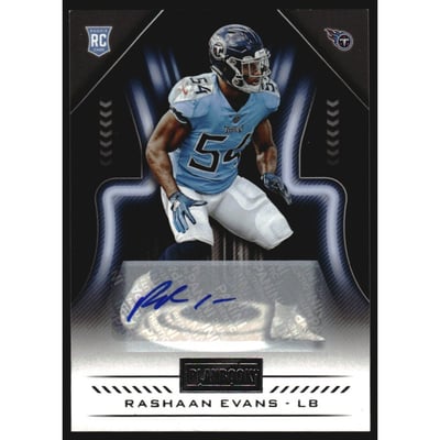 2018 Panini Playbook Rookie Signatures #186 Rashaan Evans