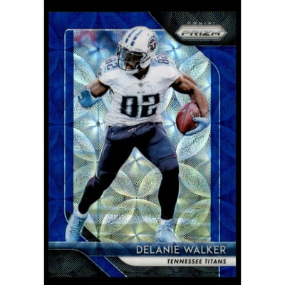 2018 Panini Prizm Prizms Blue Scope #11 Delanie Walker