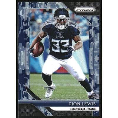 2018 Panini Prizm Prizms Camo #10 Dion Lewis