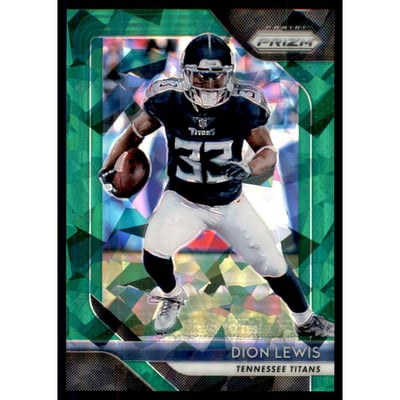 2018 Panini Prizm Prizms Green Crystals #10 Dion Lewis