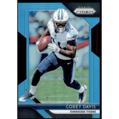 2018 Panini Prizm Prizms Light Blue #8 Corey Davis