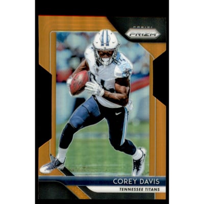 2018 Panini Prizm Prizms Orange #8 Corey Davis