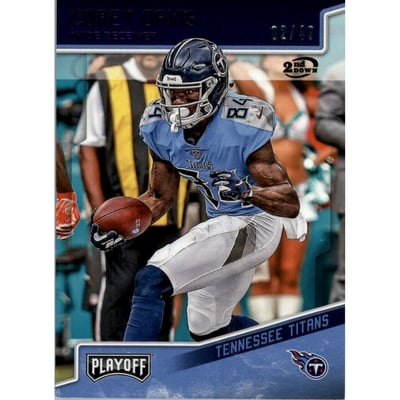 2018 Playoff 2nd Down #194 Corey Davis