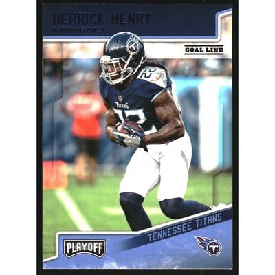 2018 Playoff Goal Line #190 Derrick Henry
