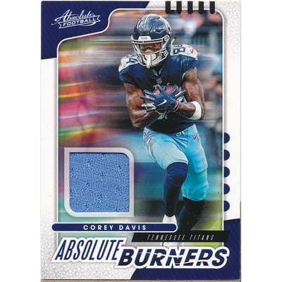 2019 Absolute Absolute Burners Jerseys #13 Corey Davis