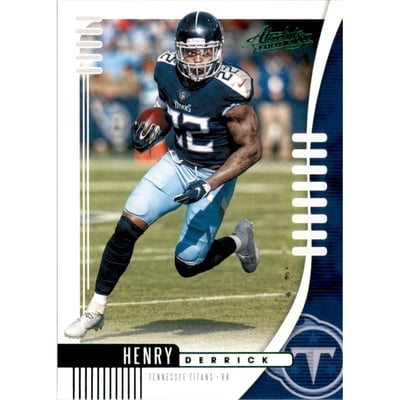 2019 Absolute Green #33 Derrick Henry