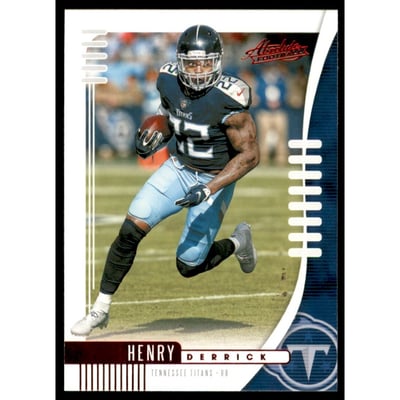 2019 Absolute Red #33 Derrick Henry