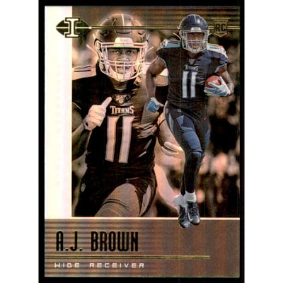 2019 Panini Illusions #54 A.J. Brown RC