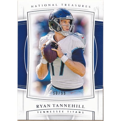 2019 Panini National Treasures #69 Ryan Tannehill