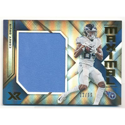 2019 Panini XR Maximal Materials #18 Corey Davis