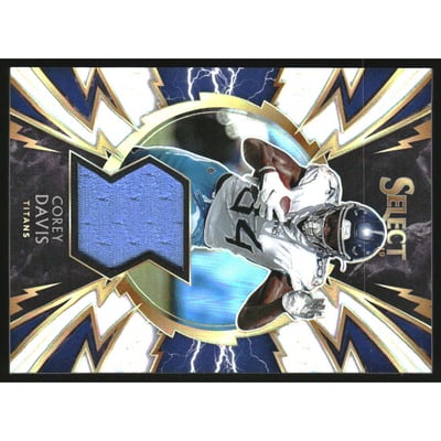 2019 Select Sparks Materials Prizm #51 Corey Davis