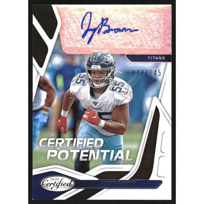 2020 Certified Certified Potential Signatures #24 Jayon Brown/145