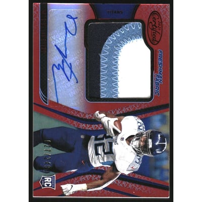 2020 Certified Mirror Red #232 Darrynton Evans JSY AU/249