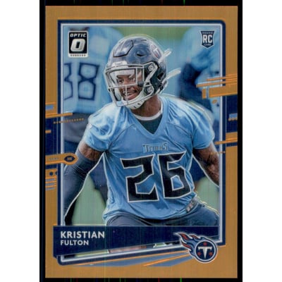 2020 Donruss Optic Orange #109 Kristian Fulton