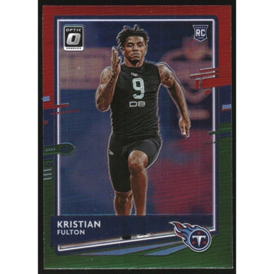 2020 Donruss Optic Preview Red and Green #P259 Kristian Fulton