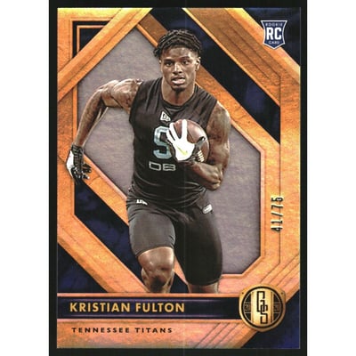 2020 Panini Gold Standard Platinum #155 Kristian Fulton