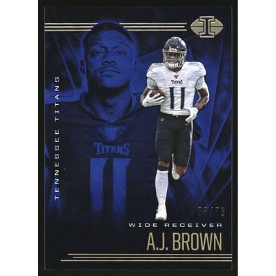 2020 Panini Illusions Blue #97 A.J. Brown