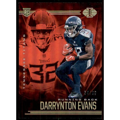 2020 Panini Illusions Red #39 Darrynton Evans