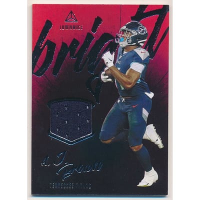 2020 Panini Luminance Bright Beginnings Jerseys #BB11 A.J. Brown