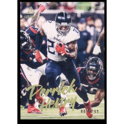 2020 Panini Luminance Gold #96 Derrick Henry