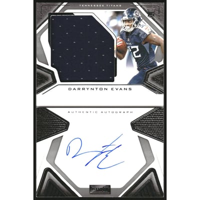 2020 Panini Playbook #234 Darrynton Evans JSY AU/299