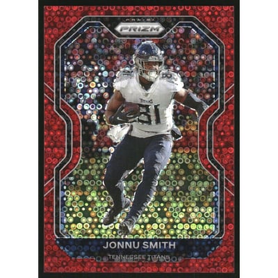 2020 Panini Prizm Prizms No Huddle Red #104 Jonnu Smith