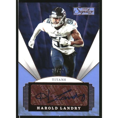 2020 Panini Signature Series Bronze #12 Harold Landry/99