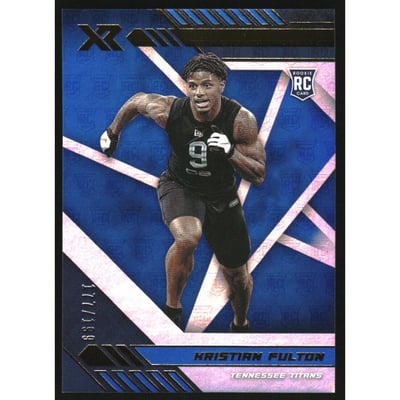 2020 Panini XR Blue #169 Kristian Fulton