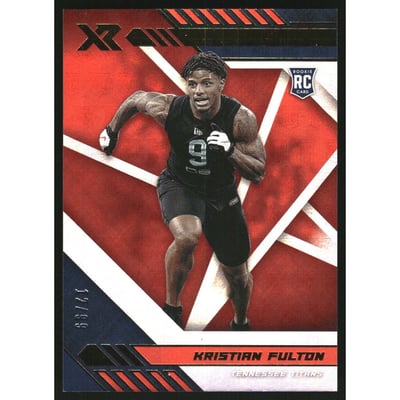 2020 Panini XR Orange #169 Kristian Fulton