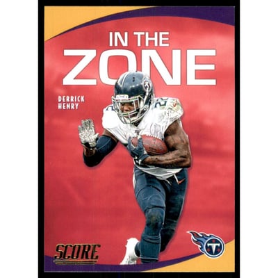 2020 Score In the Zone Gold #10 Derrick Henry