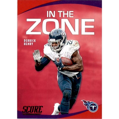 2020 Score In the Zone Red #10 Derrick Henry