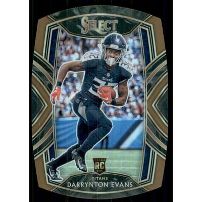 2020 Select Prizm Copper Die Cut #378 Darrynton Evans