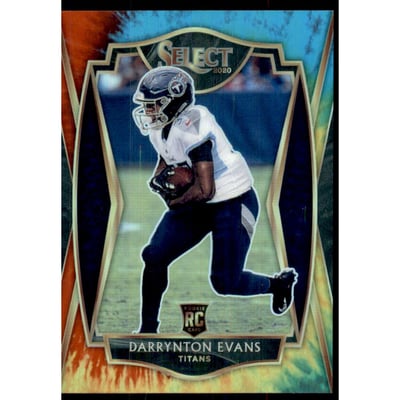 2020 Select Prizm Tie Dye #178 Darrynton Evans